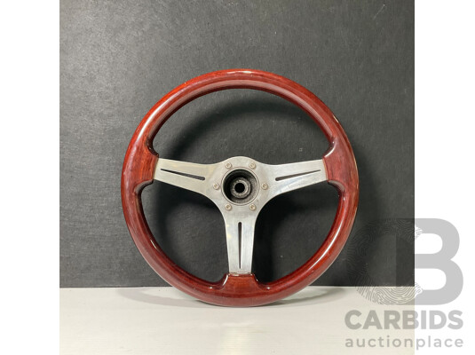 Autotecnica Woodgrain Steering Wheel