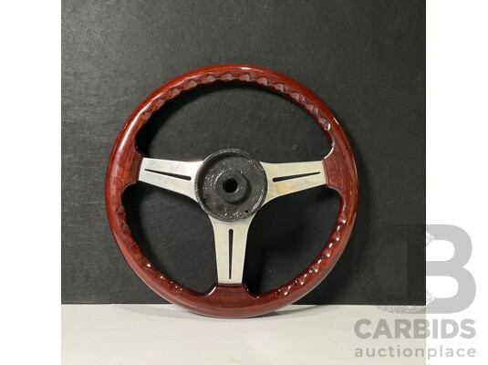 Autotecnica Woodgrain Steering Wheel