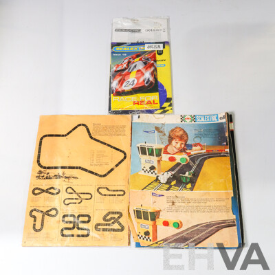 Large Collection of Both Vintage and New Scalextric Track and Rails