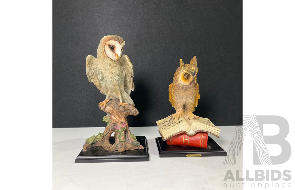 Pair of Decorative Owls