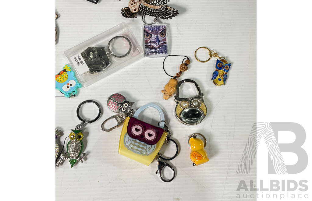 Parliament of Owls Including Keyrings and Magnets