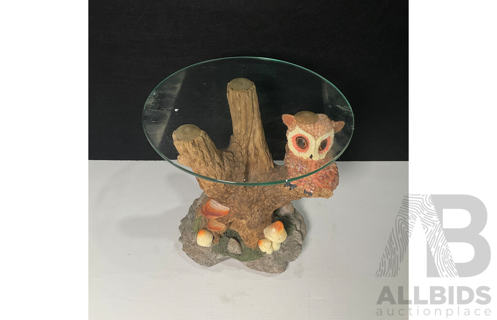 Decorative Owl Coffee Table