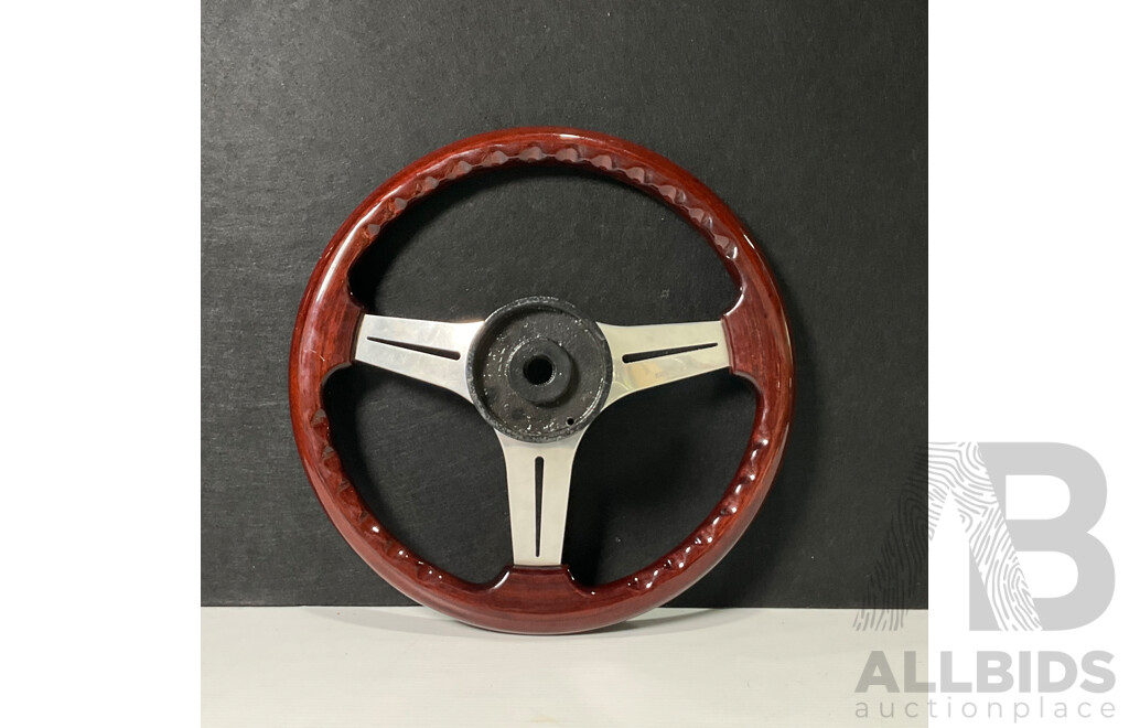 Autotecnica Woodgrain Steering Wheel