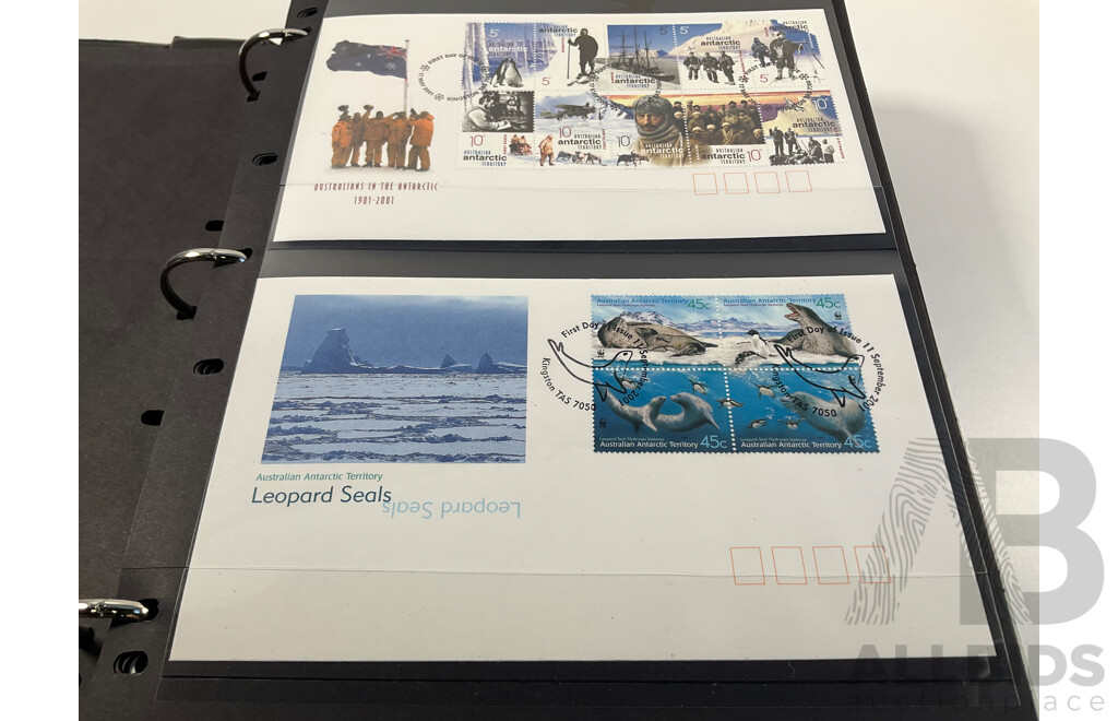 Album of Australian Territories First Day Covers and Mint Stamps Spanning 1991 to 2011