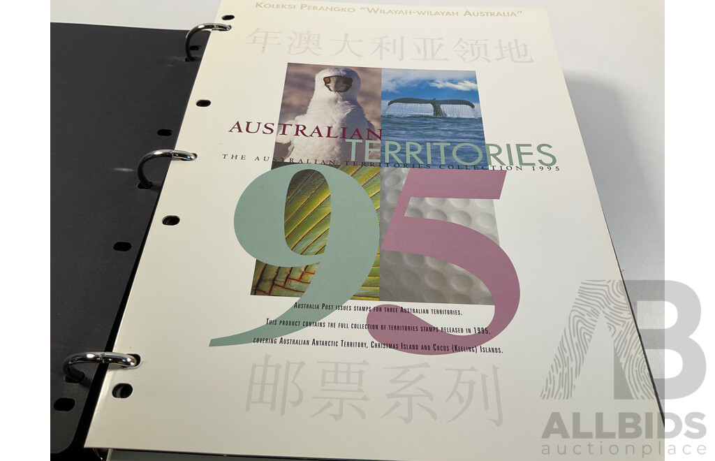 Album of Australian Territories First Day Covers and Mint Stamps Spanning 1991 to 2011