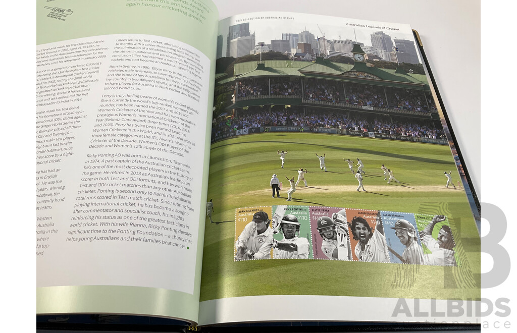 Australian 2021 Annual Stamp Album - Face Value $132