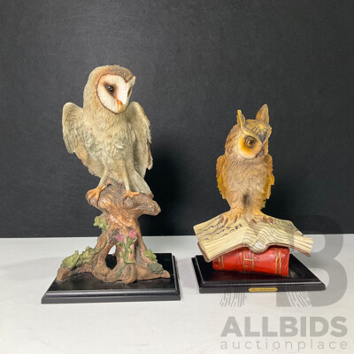 Pair of Decorative Owls