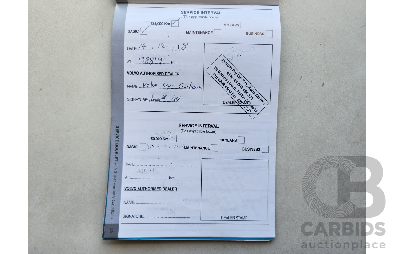 3/2011 Volvo S40 T5 S MY11 4d Sedan Silver 2.5L