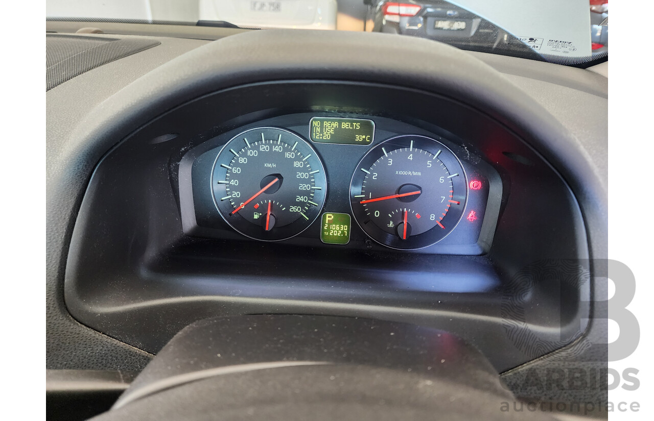 3/2011 Volvo S40 T5 S MY11 4d Sedan Silver 2.5L