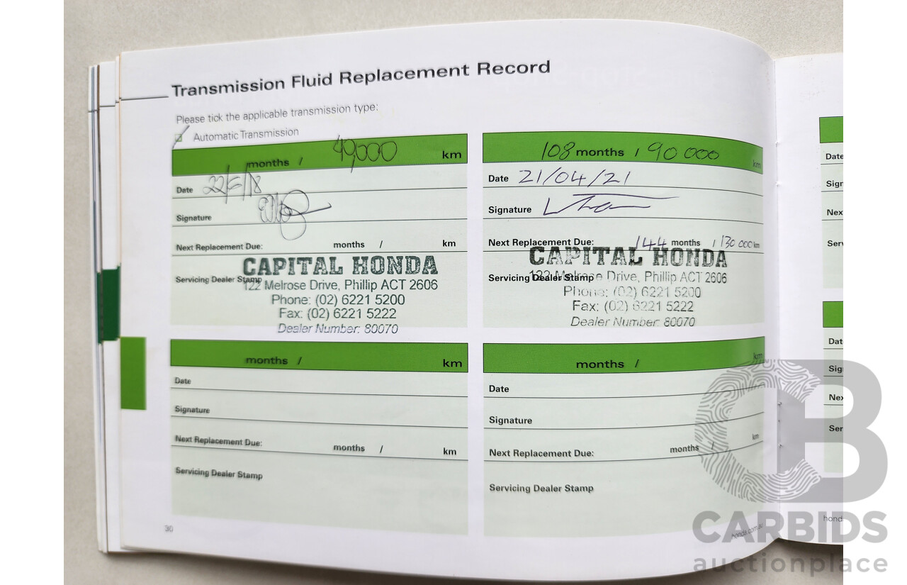 5/2015 Honda Hr-V VTi  4d Wagon White 1.8L