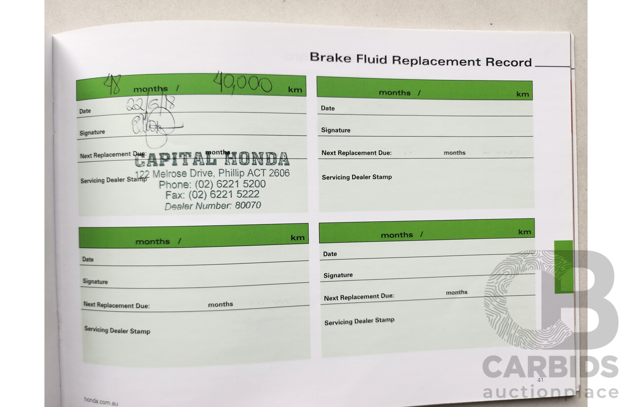 5/2015 Honda Hr-V VTi  4d Wagon White 1.8L