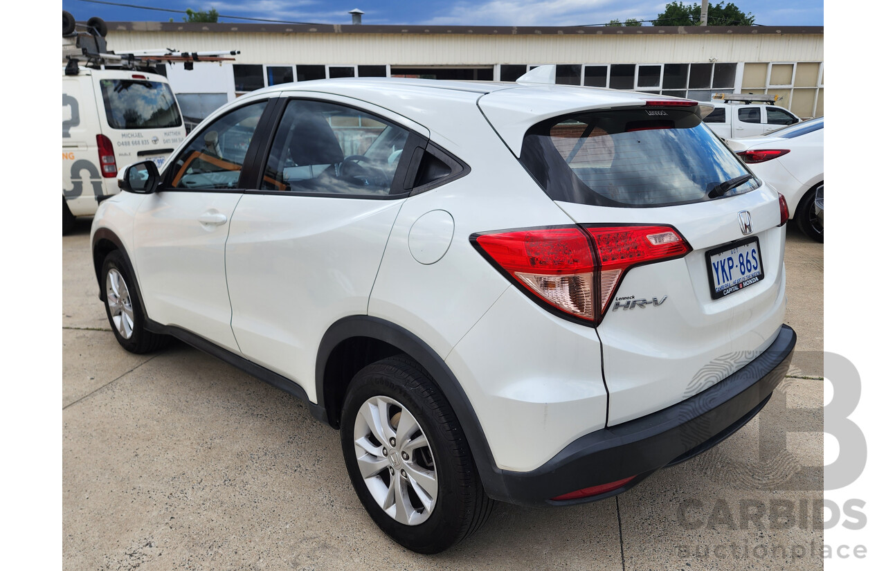 5/2015 Honda Hr-V VTi  4d Wagon White 1.8L