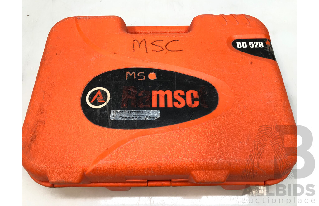 Ramset Dyna Drill 528 Cordless 24 Volt NiMh Rotary Hammer Drill