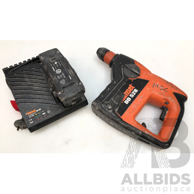Ramset Dyna Drill 528 Cordless 24 Volt NiMh Rotary Hammer Drill