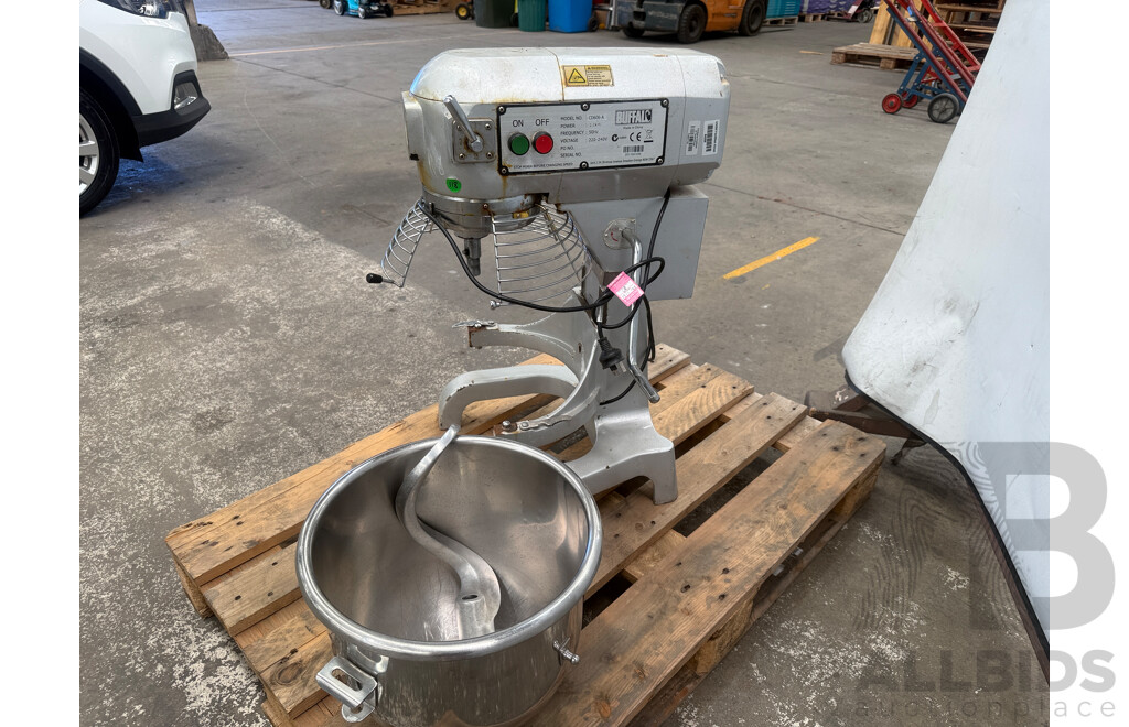 Buffalo CD606-A is a Heavy-duty, Commercial 20-litre Planetary Mixer