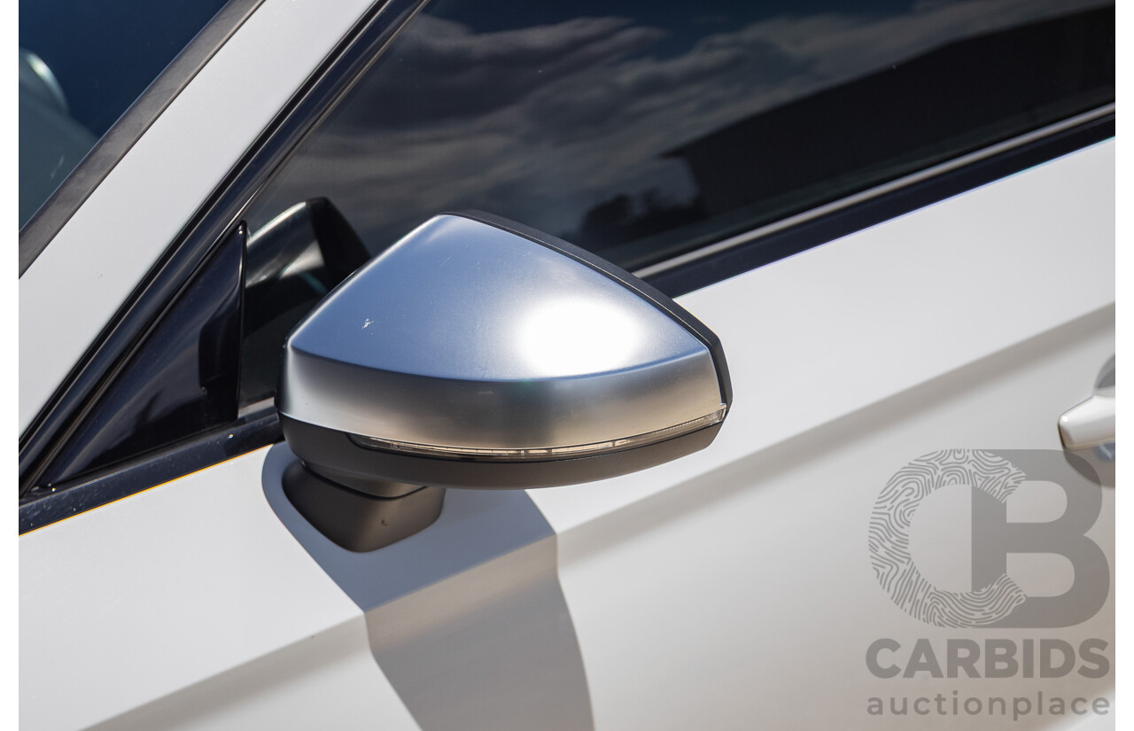 7/2016 Audi S3 2.0 TFSI QUATTRO (AWD) 8V MY15 4D Sedan Glacier White Turbo 2.0L