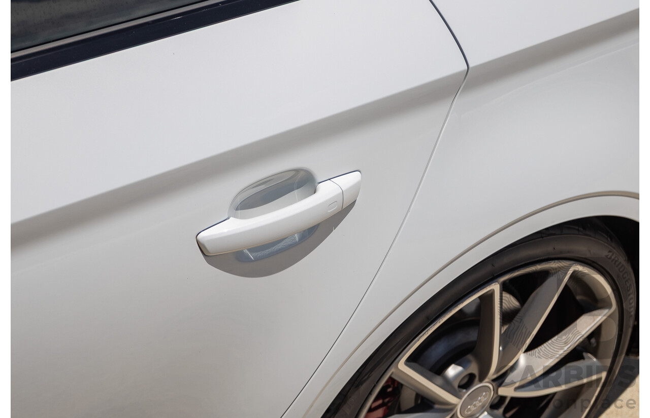 7/2016 Audi S3 2.0 TFSI QUATTRO (AWD) 8V MY15 4D Sedan Glacier White Turbo 2.0L