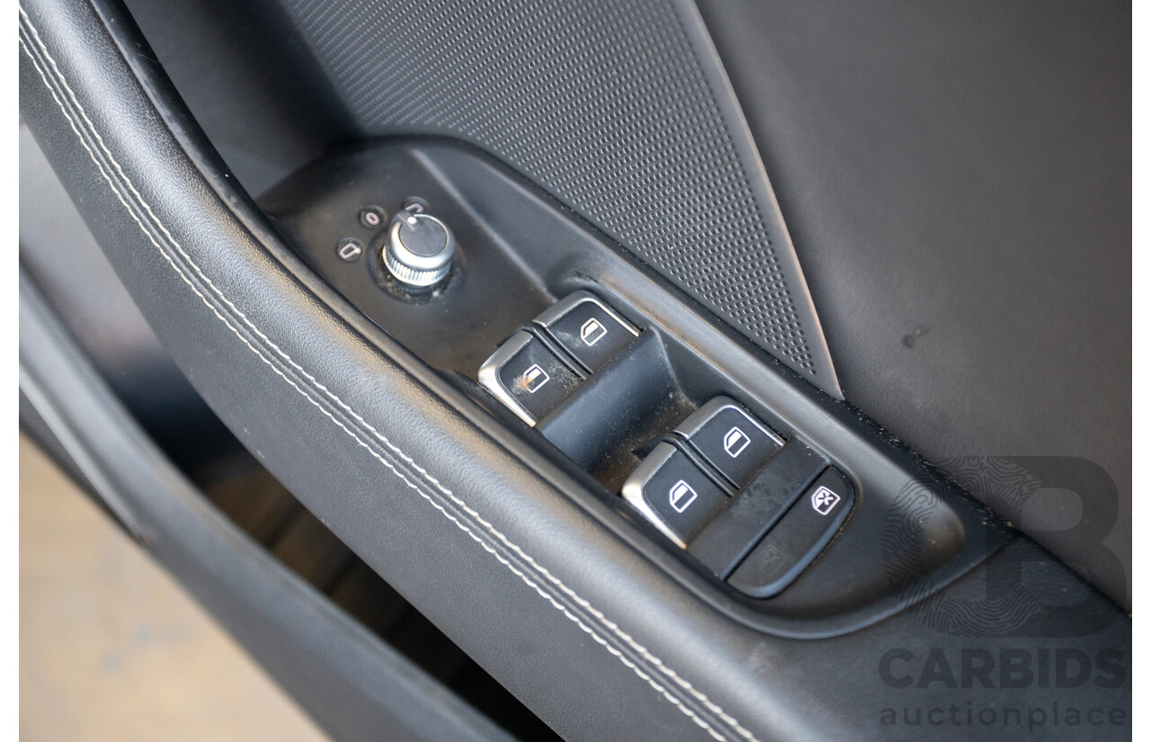 7/2016 Audi S3 2.0 TFSI QUATTRO (AWD) 8V MY15 4D Sedan Glacier White Turbo 2.0L