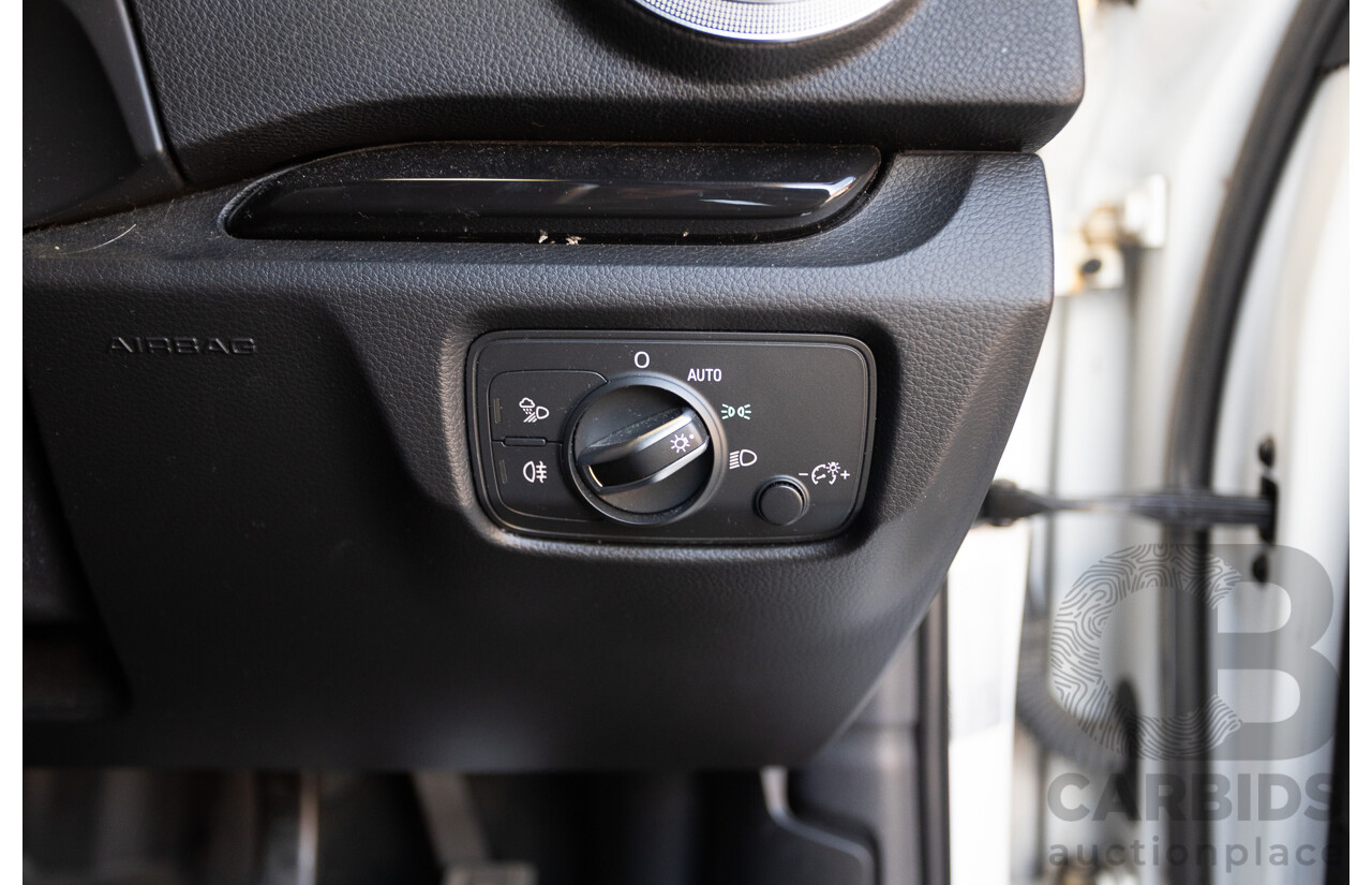 7/2016 Audi S3 2.0 TFSI QUATTRO (AWD) 8V MY15 4D Sedan Glacier White Turbo 2.0L