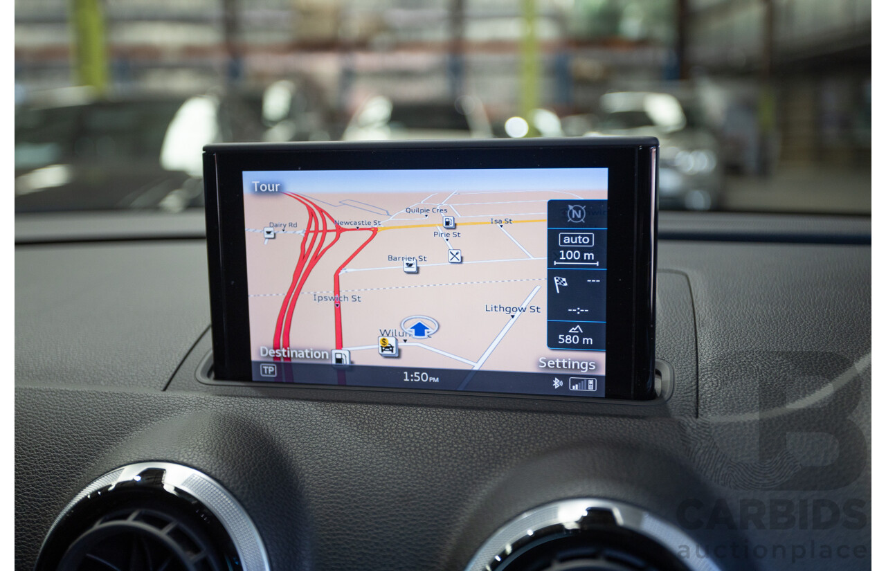 7/2016 Audi S3 2.0 TFSI QUATTRO (AWD) 8V MY15 4D Sedan Glacier White Turbo 2.0L