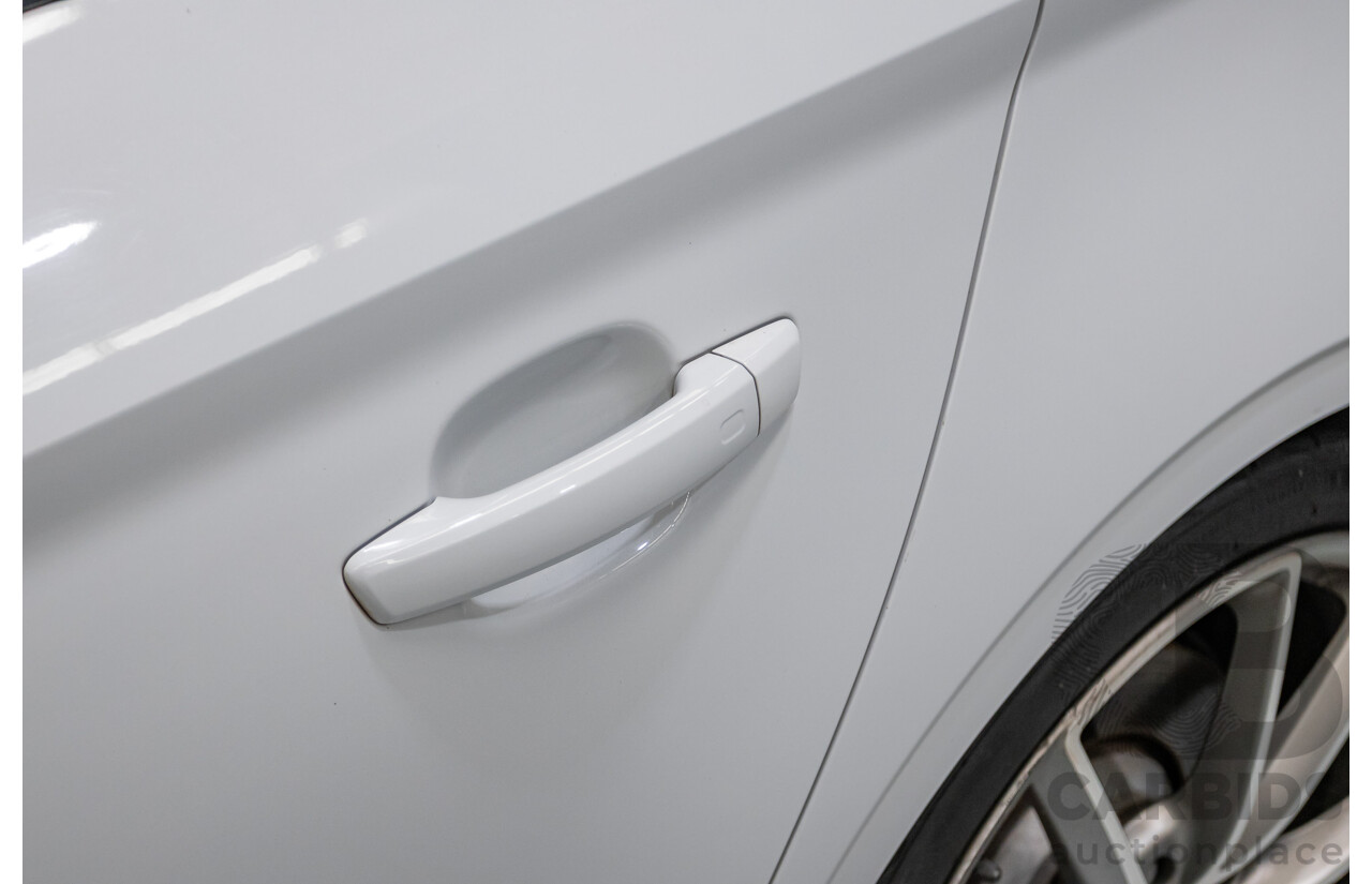 7/2016 Audi S3 2.0 TFSI Quattro (AWD) 8V MY15 4D Sedan Glacier White Turbo 2.0L