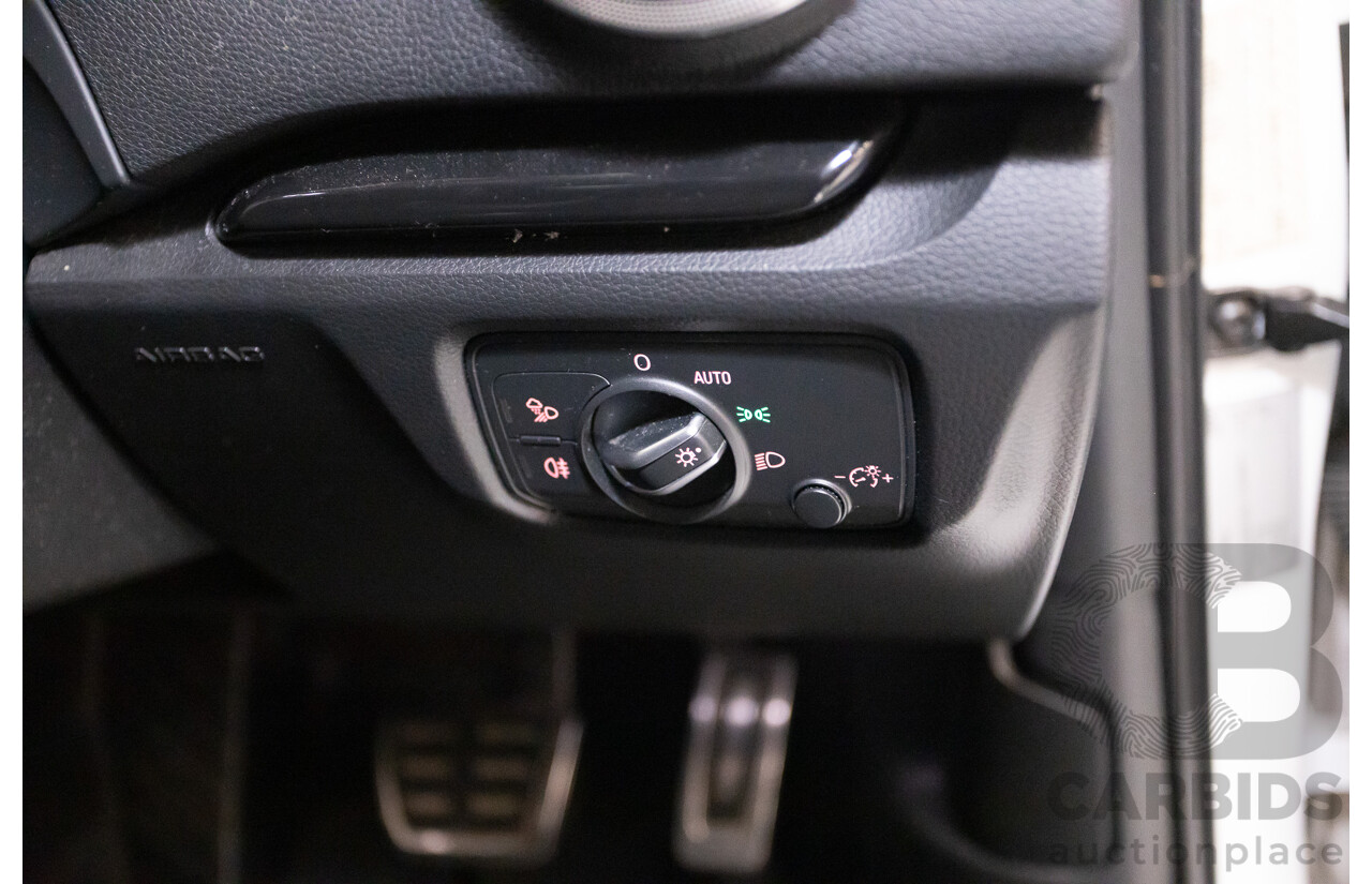 7/2016 Audi S3 2.0 TFSI Quattro (AWD) 8V MY15 4D Sedan Glacier White Turbo 2.0L