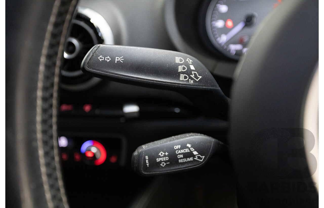 7/2016 Audi S3 2.0 TFSI Quattro (AWD) 8V MY15 4D Sedan Glacier White Turbo 2.0L