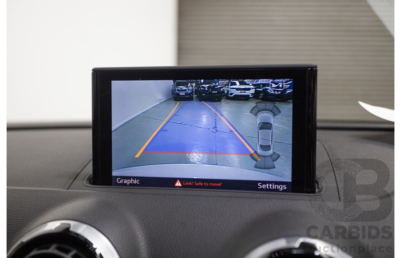 7/2016 Audi S3 2.0 TFSI Quattro (AWD) 8V MY15 4D Sedan Glacier White Turbo 2.0L