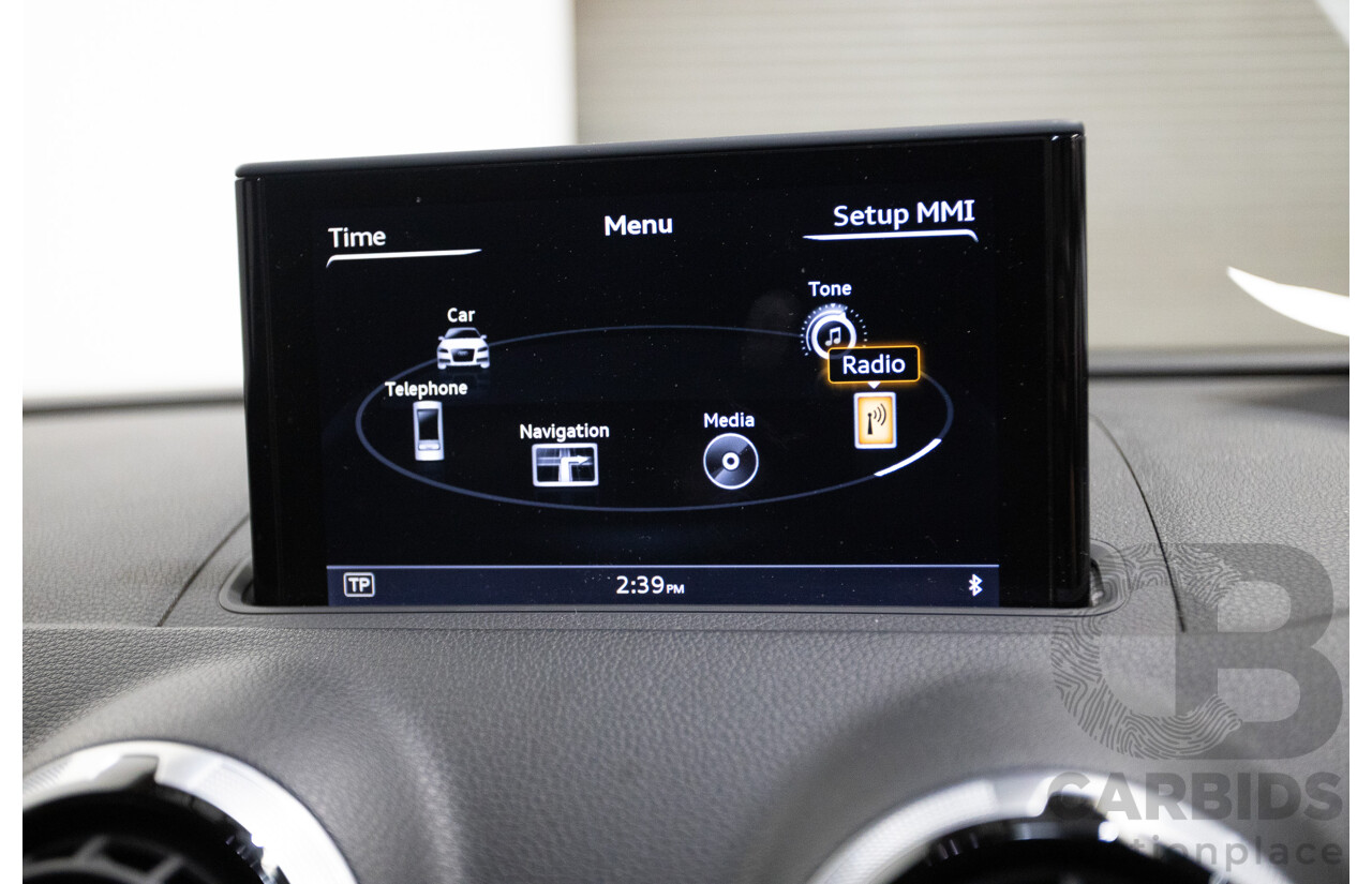 7/2016 Audi S3 2.0 TFSI Quattro (AWD) 8V MY15 4D Sedan Glacier White Turbo 2.0L