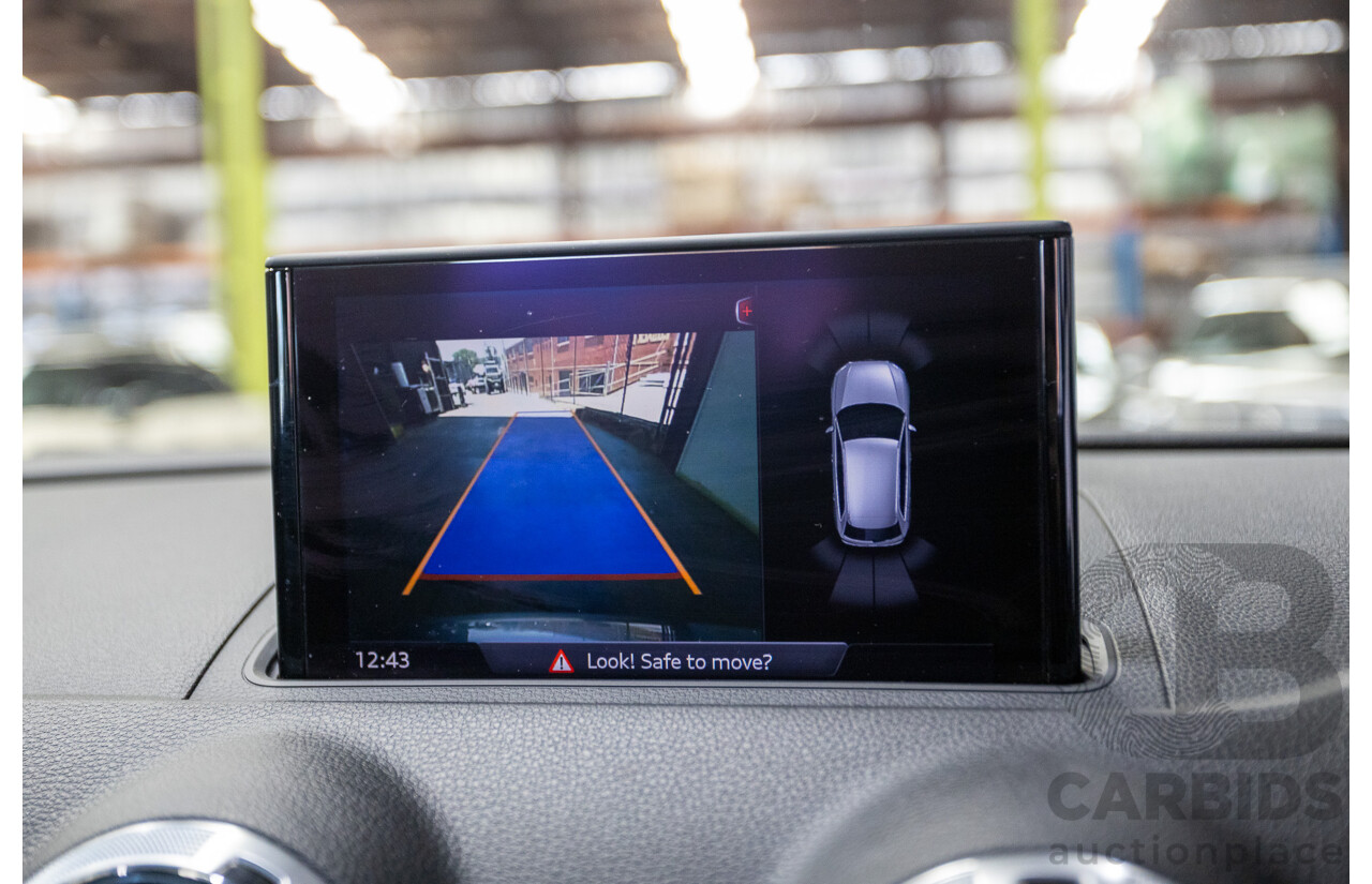 10/2017 Audi A3 TFSI Sportback COD 8V MY18 5D Hatchback Monsoon Grey Metallic Turbo 1.4L