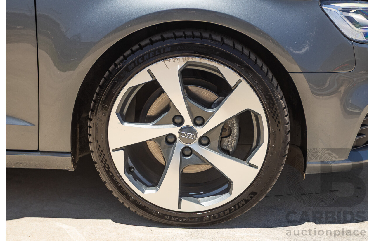 10/2017 Audi A3 TFSI Sportback COD 8V MY18 5D Hatchback Monsoon Grey Metallic Turbo 1.4L