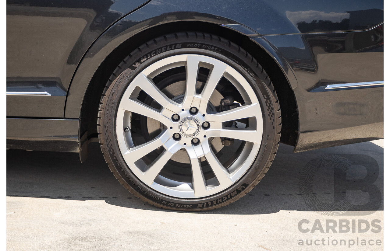 11/2011 Mercedes-Benz C220 CDI Avantguard W204 MY10 4D Sedan Magnetite Black 2.1L