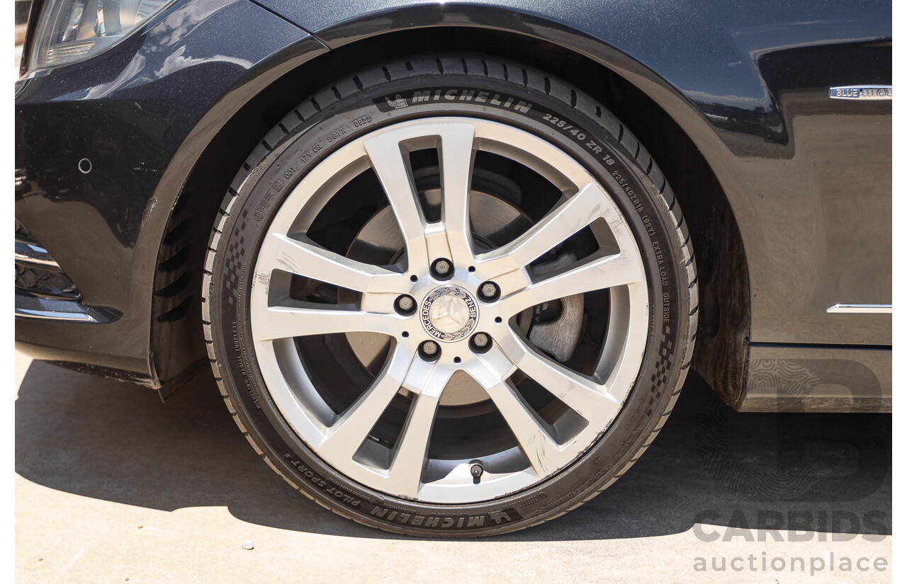 11/2011 Mercedes-Benz C220 CDI Avantguard W204 MY10 4D Sedan Magnetite Black 2.1L