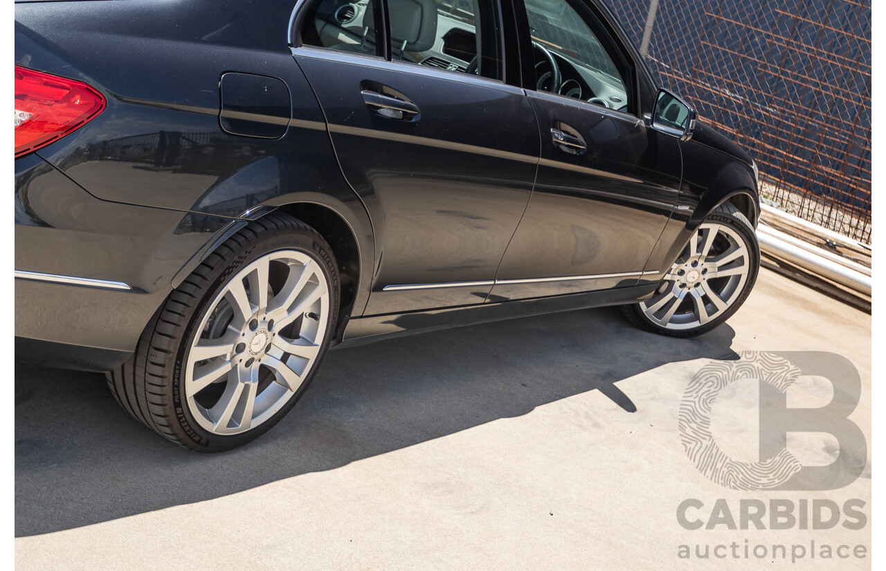11/2011 Mercedes-Benz C220 CDI Avantguard W204 MY10 4D Sedan Magnetite Black 2.1L