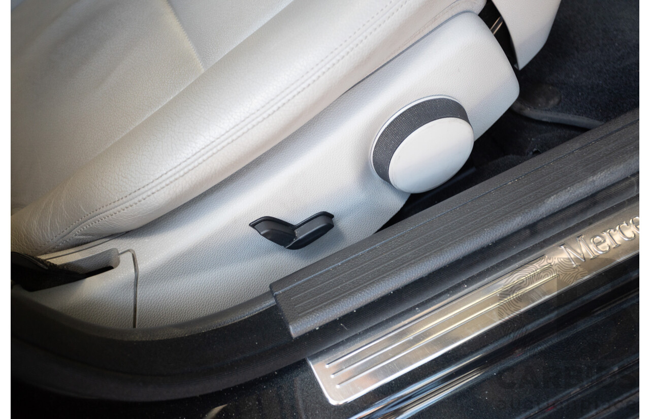 11/2011 Mercedes-Benz C220 CDI Avantguard W204 MY10 4D Sedan Magnetite Black 2.1L