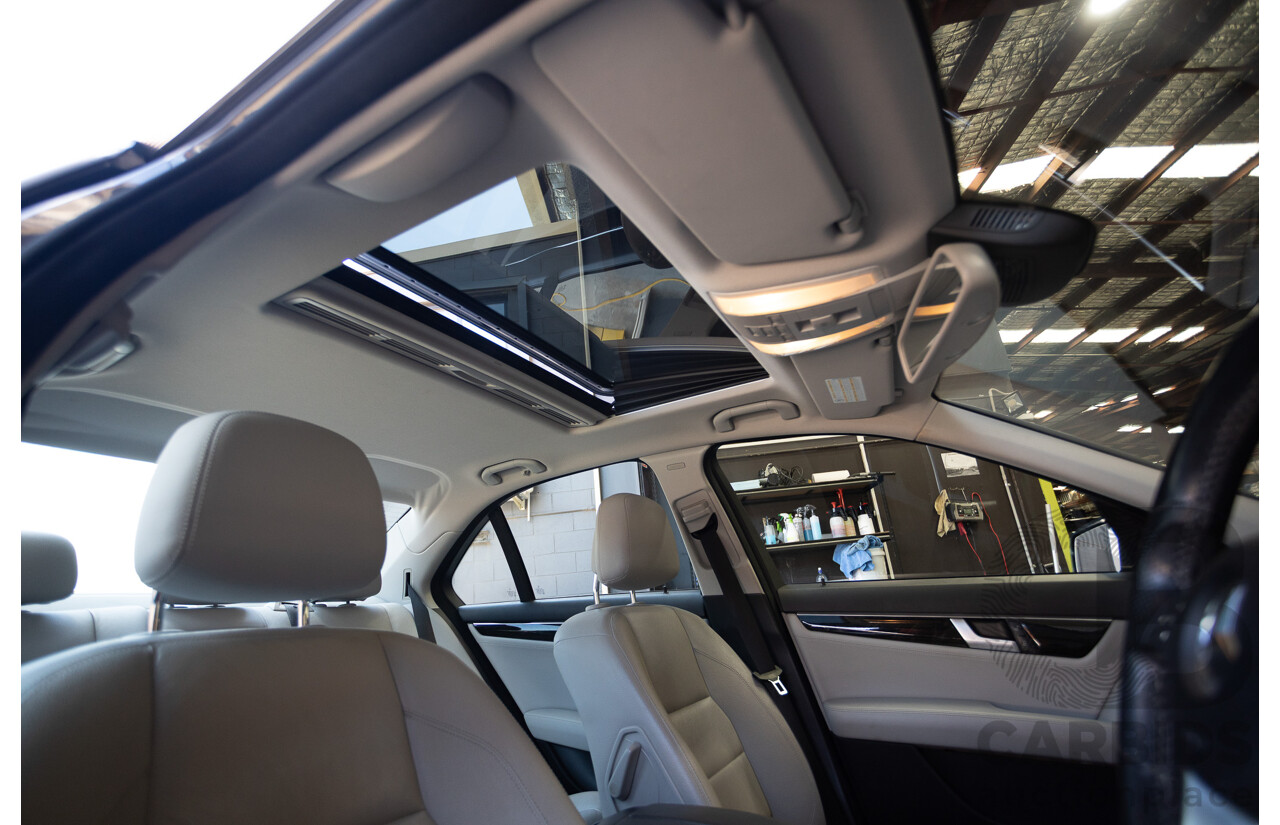 11/2011 Mercedes-Benz C220 CDI Avantguard W204 MY10 4D Sedan Magnetite Black 2.1L