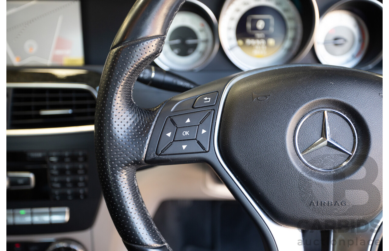 11/2011 Mercedes-Benz C220 CDI Avantguard W204 MY10 4D Sedan Magnetite Black 2.1L