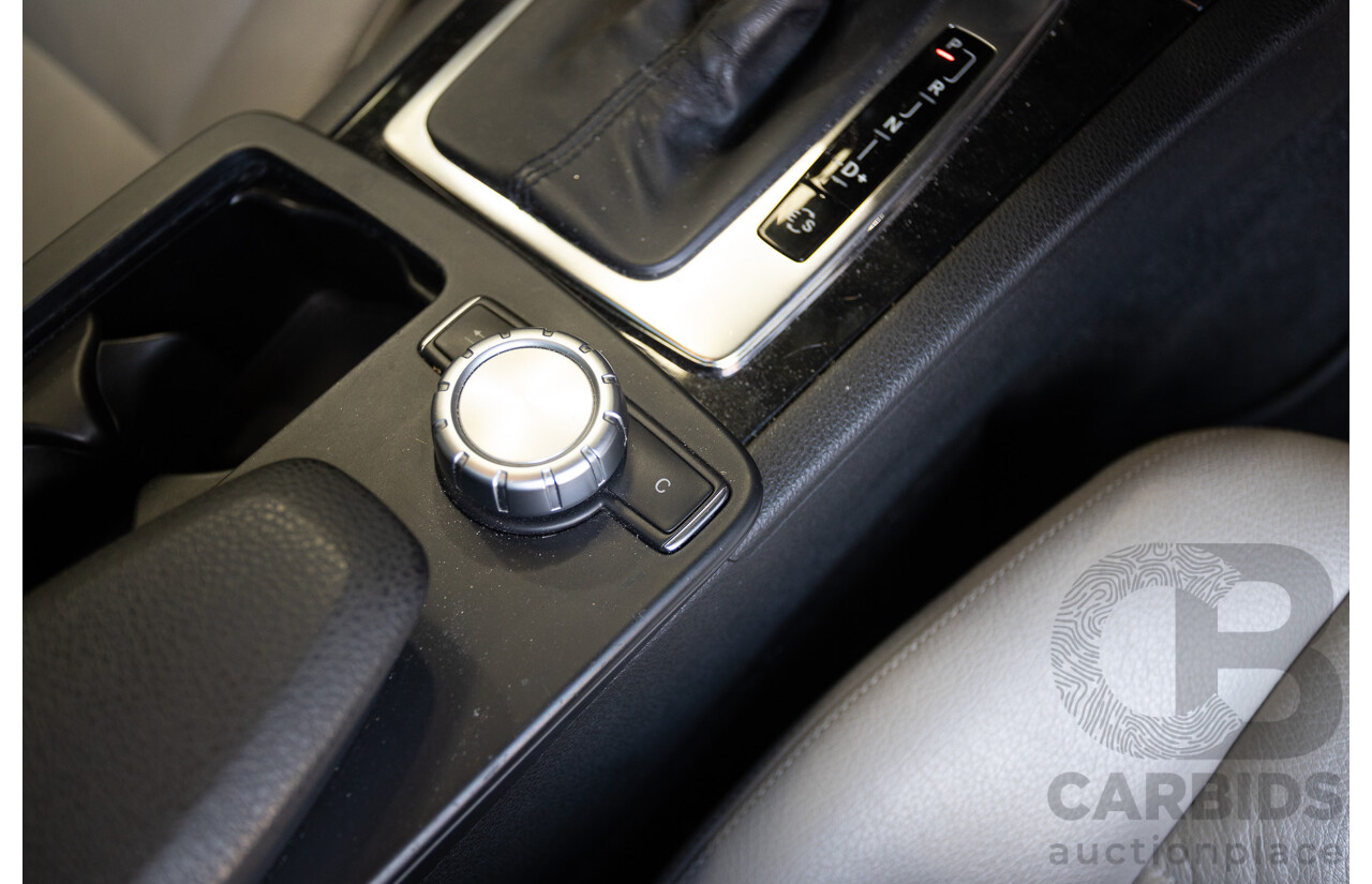 11/2011 Mercedes-Benz C220 CDI Avantguard W204 MY10 4D Sedan Magnetite Black 2.1L