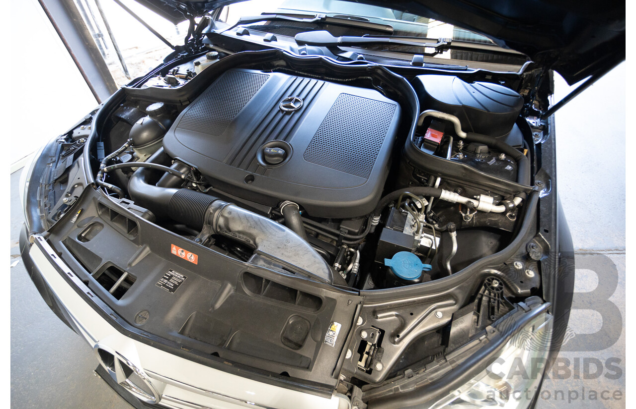 11/2011 Mercedes-Benz C220 CDI Avantguard W204 MY10 4D Sedan Magnetite Black 2.1L