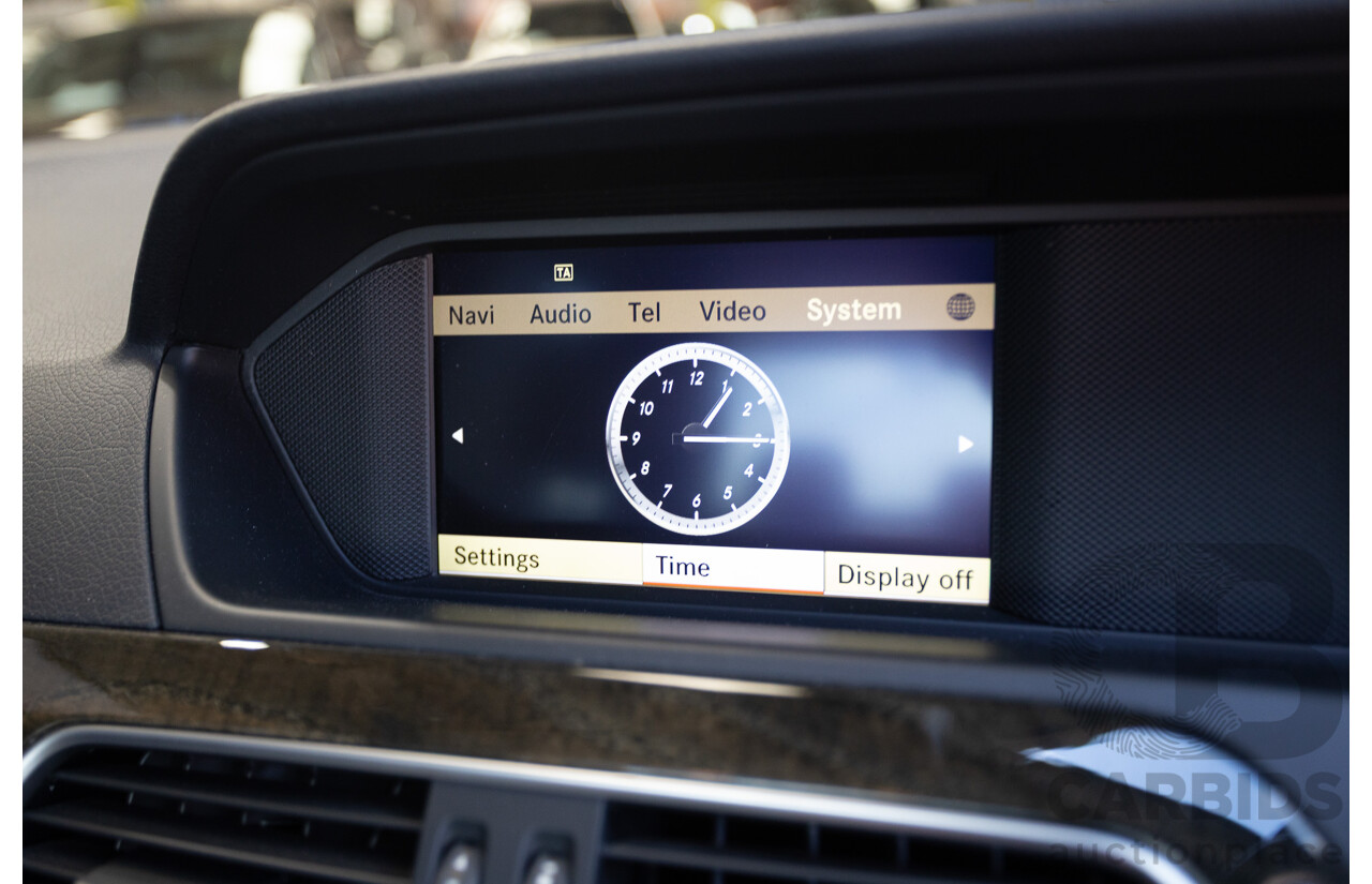 11/2011 Mercedes-Benz C220 CDI Avantguard W204 MY10 4D Sedan Magnetite Black 2.1L