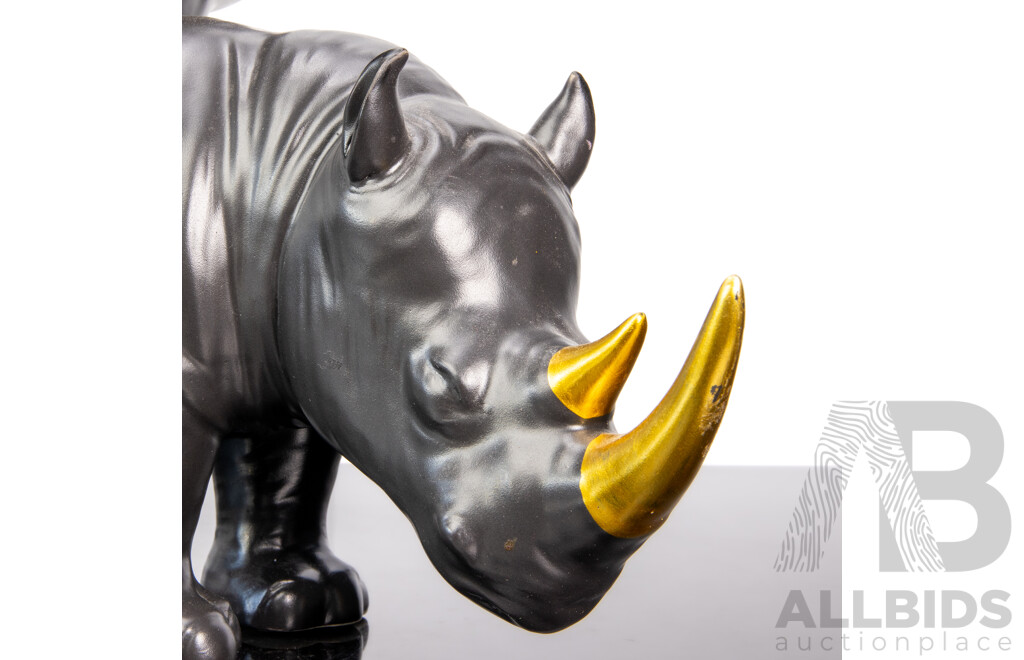 He Was Stronger Than He Thought Ceramic Plant Stand by Gillie & Marc Schattner