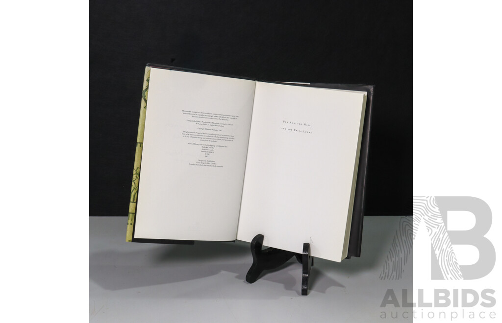 Drusilla Modjeska (20th Century, English-Born Australian, 1946-), Stravinsky's Lunch, First Edition Hard Cover Book & Signed by Author, 26 x 18 cm (dimensions)