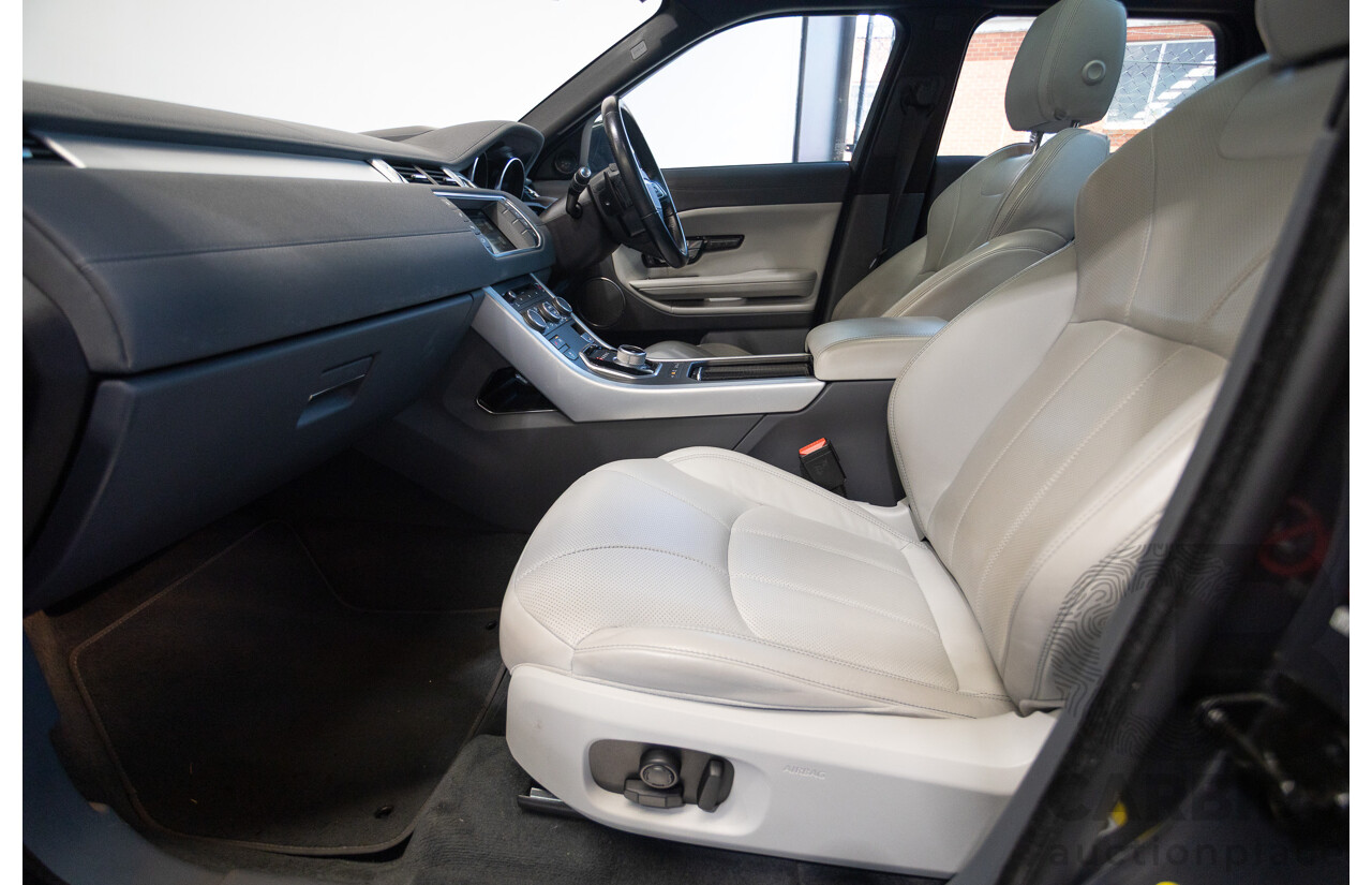 08/2016 Range Rover Evoque Td4 180 HSE Dynamic (AWD) LV MY17 5D Wagon Waitomo Grey Turbo Diesel 2.0L