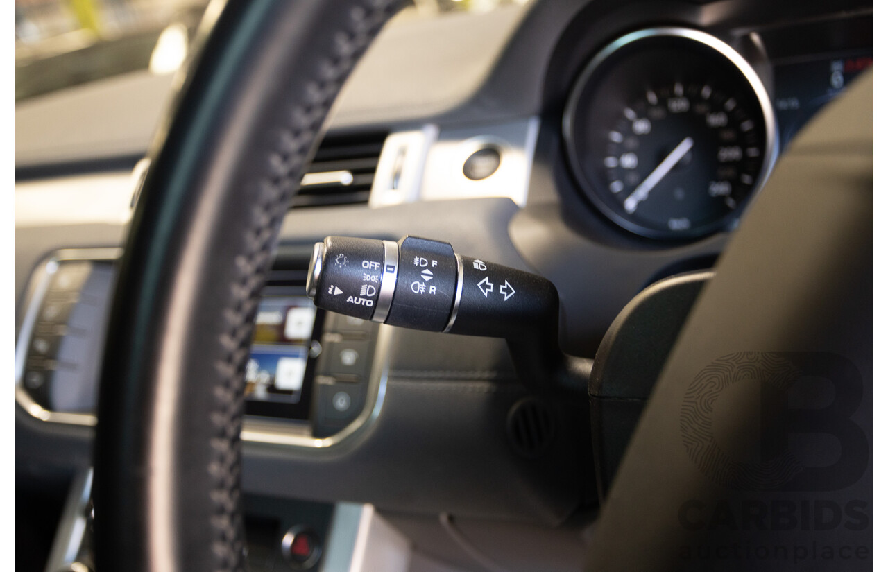 08/2016 Range Rover Evoque Td4 180 HSE Dynamic (AWD) LV MY17 5D Wagon Waitomo Grey Turbo Diesel 2.0L