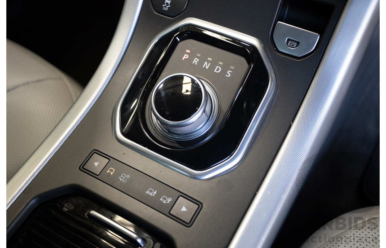 08/2016 Range Rover Evoque Td4 180 HSE Dynamic (AWD) LV MY17 5D Wagon Waitomo Grey Turbo Diesel 2.0L