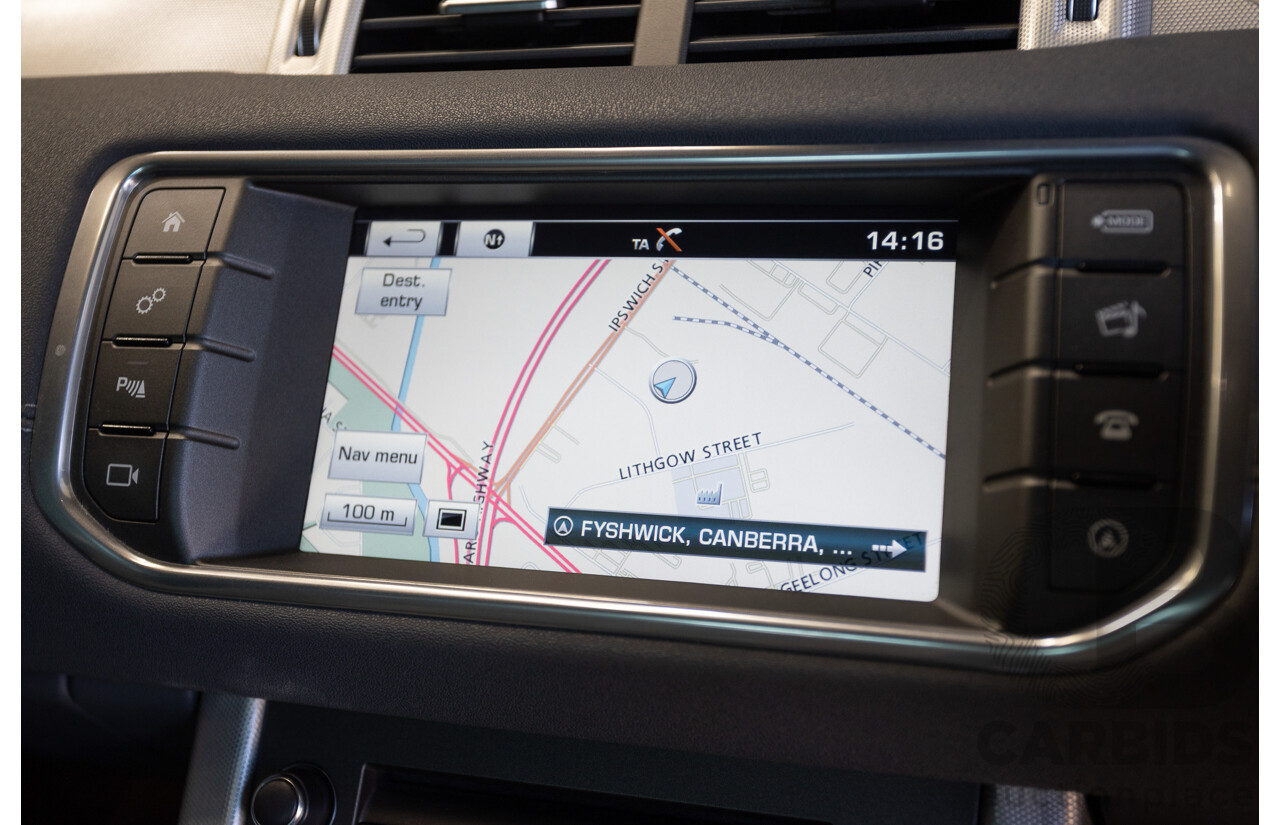 08/2016 Range Rover Evoque Td4 180 HSE Dynamic (AWD) LV MY17 5D Wagon Waitomo Grey Turbo Diesel 2.0L