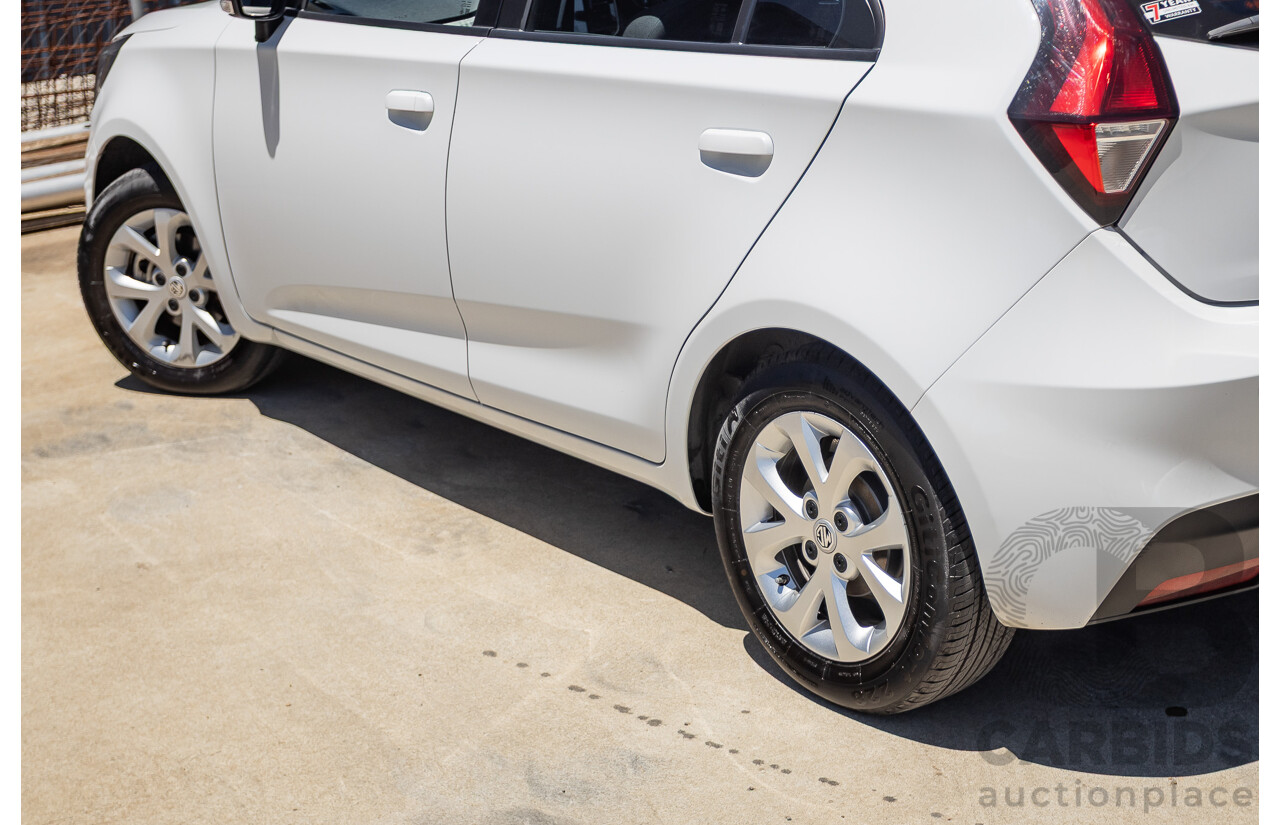 3/2024 MG MG3 Auto Core SZP1 MY24 5D Hatchback Dover White 1.5L