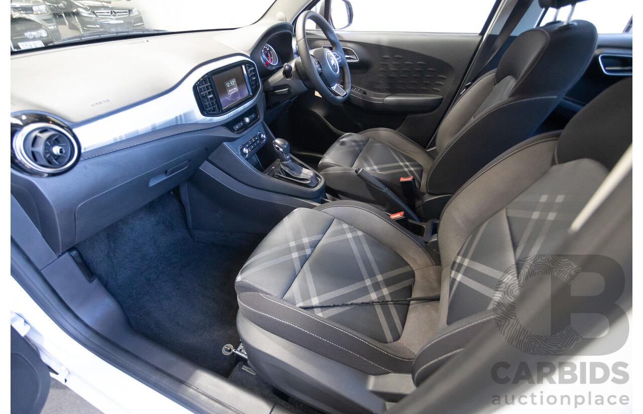 3/2024 MG MG3 Auto Core SZP1 MY24 5D Hatchback Dover White 1.5L