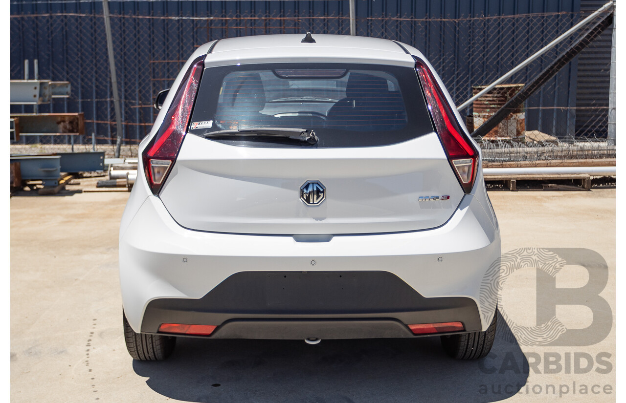 3/2024 MG MG3 Auto Core SZP1 MY24 5D Hatchback Dover White 1.5L