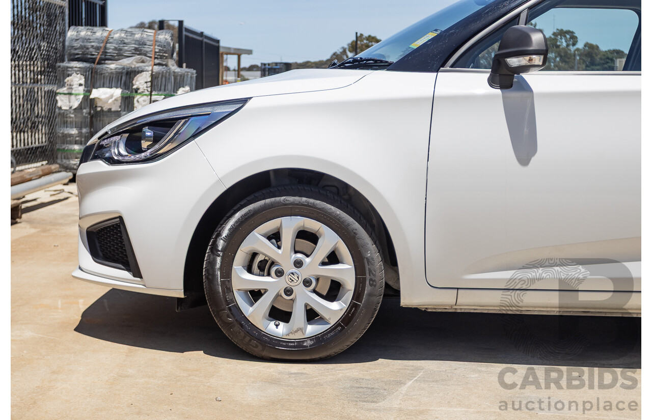 3/2024 MG MG3 Auto Core SZP1 MY24 5D Hatchback Dover White 1.5L